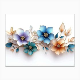 Flower Wall Art 6 Canvas Print