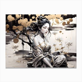 Chinese Girl 2 Canvas Print