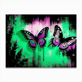 Two Butterflies 4 Canvas Print