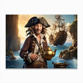 Pirates Of The Caribbean 2 Canvas Print