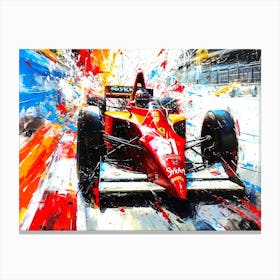 Grand Prix Motor Racing - Indy USA Canvas Print