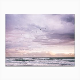 Mesmerized By The Ocean Canvas Print