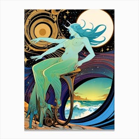 Mermaid 2 Canvas Print