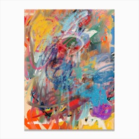 Writing Graffiti Art Canvas Print