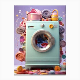 Washing Machine 2 Canvas Print