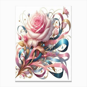 Pink Rose 7 Canvas Print