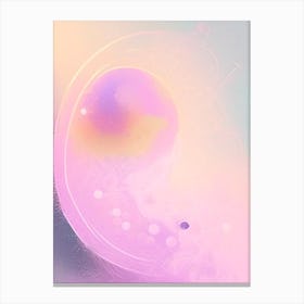 Planetesimal Gouache Space Canvas Print
