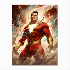 Shazam Painting Canvas Print