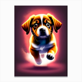 Beagle Puppy Canvas Print