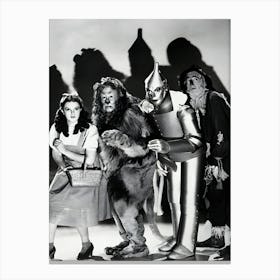 The Cast Of The 1939 Mgm Production Of The Wizard Of Oz Canvas Print