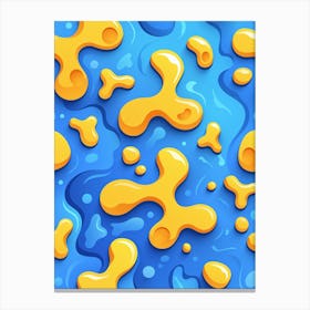 Seamless Pattern Canvas Print