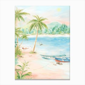 Island Escape Canvas Print