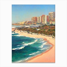 Cottesloe Beach Australia Monet Style Canvas Print