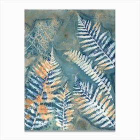 Botany Blue 2 Canvas Print