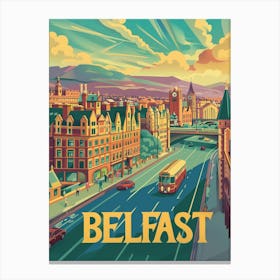 Belfast City Canvas Print