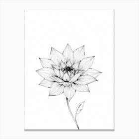 Lotus Flower 3 Canvas Print