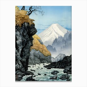 Azuchi Fuji Canvas Print