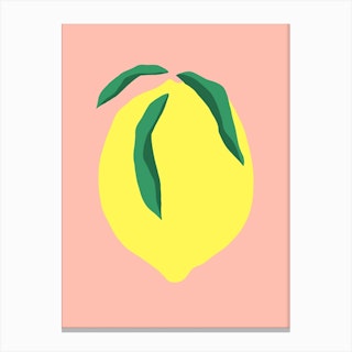 Lemon Canvas Print