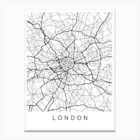 London Map Canvas Print