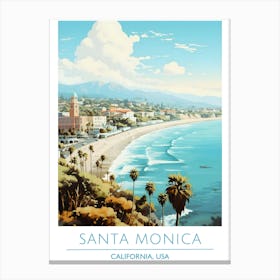 Santa Monica Canvas Print