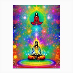 Meditating Buddha Canvas Print