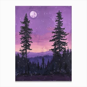 Night Sky Canvas Print 1 Canvas Print