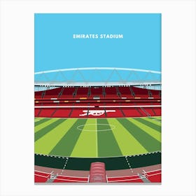 Emirates Stadium Arsenal Print Canvas Print