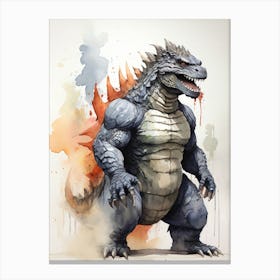 Godzilla 12 Canvas Print