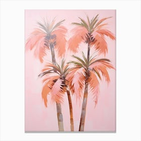 Three Palm Trees 1 Canvas Print