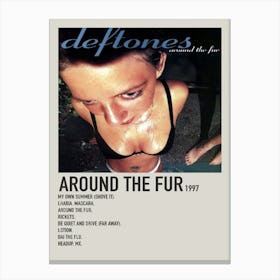 Around The Fur 1997 Poster Canvas Print