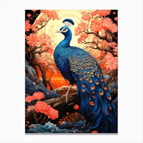 Peacock 3 Canvas Print