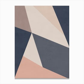 Geometric Triangles - AR02 Canvas Print