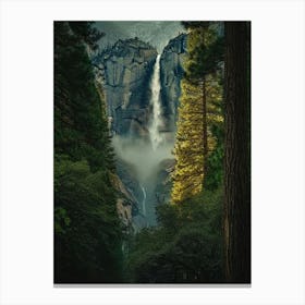 Waterfall Forest (20) Canvas Print