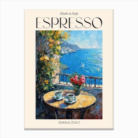 Parma Espresso Made In Italy 2 Poster Canvas Print