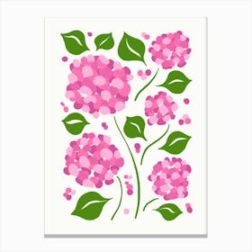 Hydrangeas 1 Canvas Print