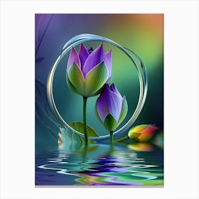 Lotus Flower 175 Canvas Print