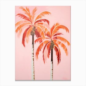 Two Palm Trees 1 Canvas Print