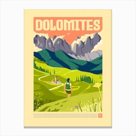 The Dolomites 7200x9600 Canvas Print