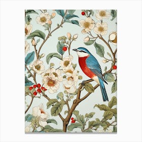 Bird On A Branch 58 Canvas Print