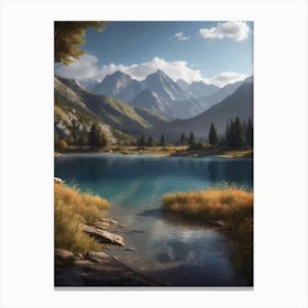 Landscape Painting 167 Canvas Print