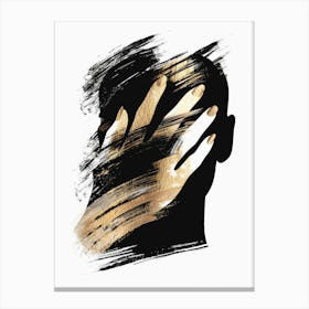 Portrait Of A Man 4 Canvas Print