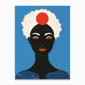 African Woman 106 Canvas Print