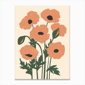 Poppies 10 Canvas Print