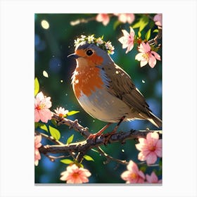 Robin 9 Canvas Print