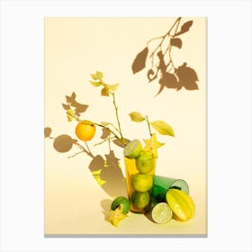 Lemon Summer In Italy Canvas Print