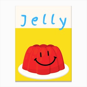 Jelly Yellow Canvas Print