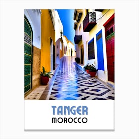 Tanger, Morocco 2 Canvas Print