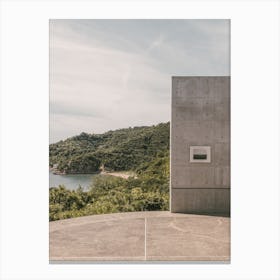 Naoschima Tadao Ando wall Canvas Print