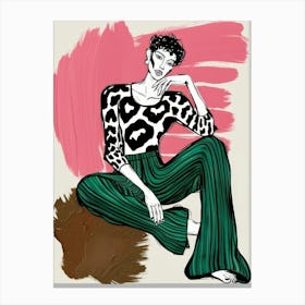 Fashion Illustration 1 Canvas Print