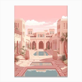 Egyptian Palace Canvas Print